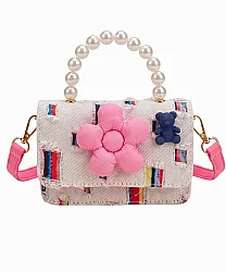 Chocogirl Perla Mini Patchwork Kız Çocuk Çantası CNT-2002 - 1
