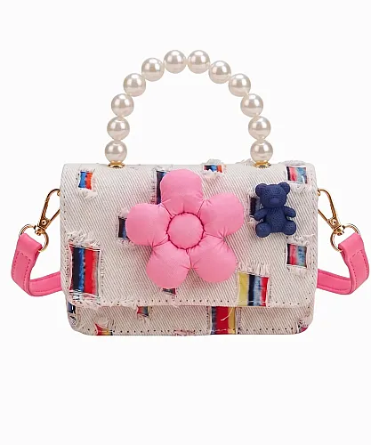 Chocogirl Perla Mini Patchwork Kız Çocuk Çantası CNT-2002 - 1