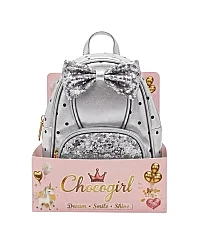 Chocogirl Ruby Deri Kız Çocuk Pul Payet Sırt Çantası CNT-2013 - Gri - 3