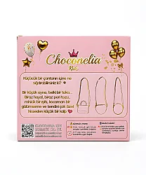 Chocogirl Shiny Heart Patchwork Kız Çocuk Çantası CNT-2006 - 2