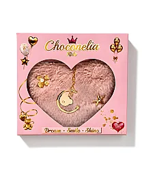 Chocogirl Shiny Heart Peluş Kız Çocuk Çantası CNT-2005 - 2