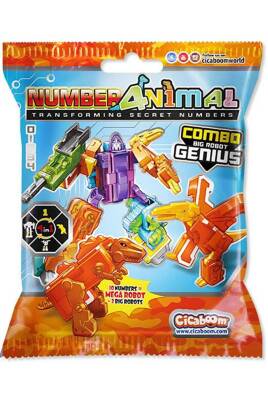Cicaboom Letrabots A-Z Big Robot In Blind Pack Surprise Figure - 1