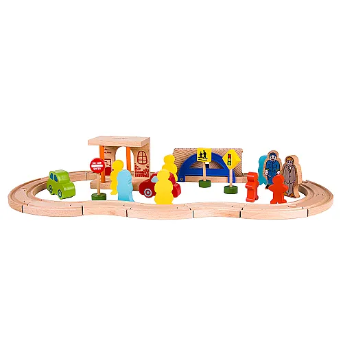 Classic World Ahşap 110 Parçalı Tren Seti 4164 - 3