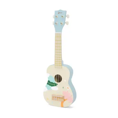 Classic World Ahşap Iris Ukelele - Mavi 40560 - 1