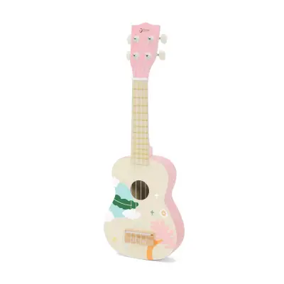 Classic World Ahşap Iris Ukelele - Pembe 40563 - 1