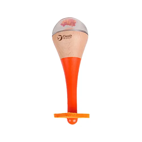 Classic World Ahşap Marakas - Turuncu 40527 - 1