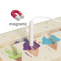 Classic World Ahşap Mıknatıslı Renk Eşleştirme Oyunu 20237 - 4