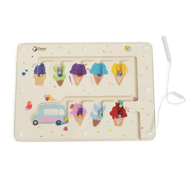 Classic World Ahşap Mıknatıslı Renk Eşleştirme Oyunu 20237 - 1