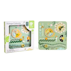 Classic World Ahşap Vintage Takvim 20255 - 5