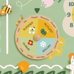 Classic World Ahşap Vintage Takvim 20255 - 2