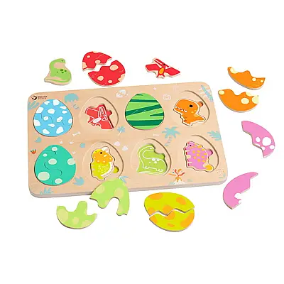 Classic World Ahşap Yapboz - Dinosaur 40071 - 2