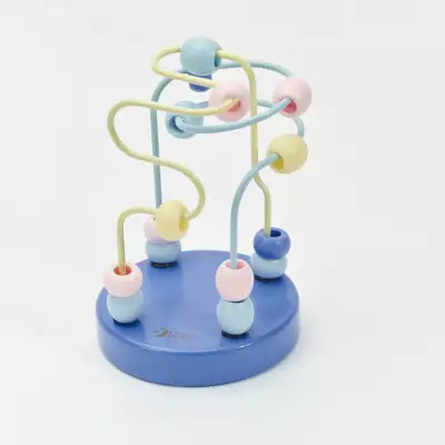 Classic World Wooden Bead Maze - Blue 54143Mv - 1