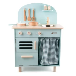 Classic World Wooden Blue Retro Kitchen 50571 - 1
