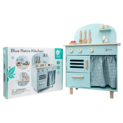 Classic World Wooden Blue Retro Kitchen 50571 - 7