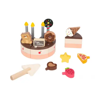 Classic World Wooden Cake Set 50635 - 1