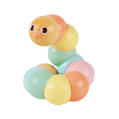 Classic World Wooden Caterpillar 54235 - 1