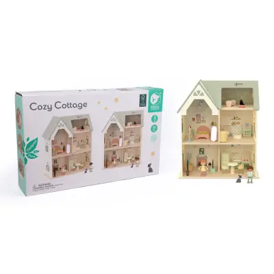 Classic World Wooden Dollhouse Cozy Cottage 50638 - 3