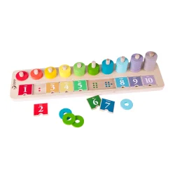 Classic World Wooden Educational Counting Game 54556 - 1