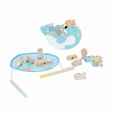 Classic World Wooden Fishing Game 20111 - 2