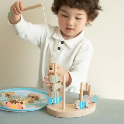 Classic World Wooden Fishing Game 20111 - 3
