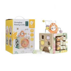 Classic World Wooden Honey Bee Activity Cube 20192 - 2