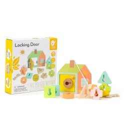 Classic World Wooden Locking Door Game 20143 - 2