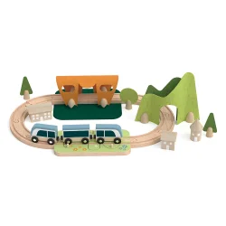 Classic World Wooden Mini Train Set 50618 - Classic World