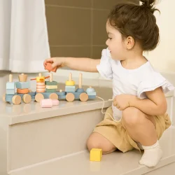 Classic World Wooden Ocean Themed Pull-Along Toy 10520 - 3