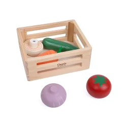 Classic World Wooden Vegetable Set 50642 - 2