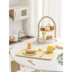Classic World Wooden Vintage Breakfast Set 50575 - 2