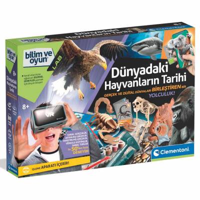Clementoni Bilim ve Oyun Dünyadaki Hayvanların Tarihi64093 - 1