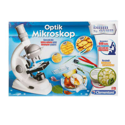 Clementoni Experiment Set Optical Microscope (Ages 9+) 64551 - 2