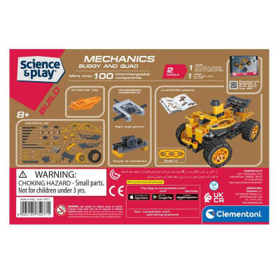 Clementoni Mechanical Laboratory Buggy&Quad 75077Tr - 5