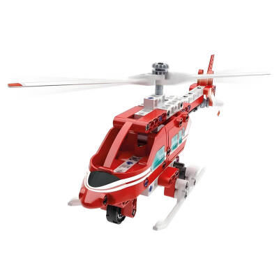 Clementoni Mechanical Laboratory - Firefighting Helicopter 75075 - 2