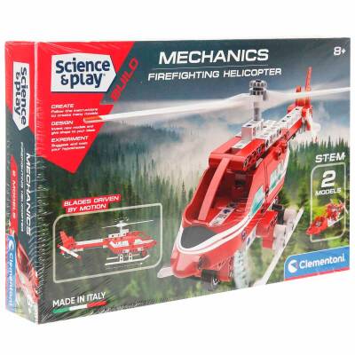 Clementoni Mechanical Laboratory - Firefighting Helicopter 75075 - 1