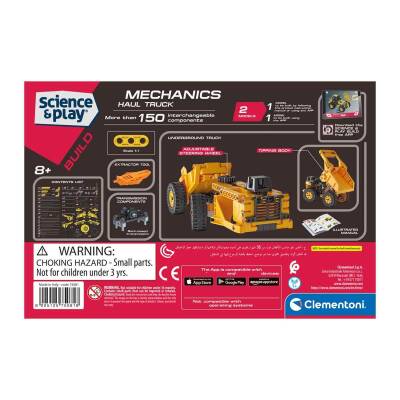 Clementoni Mechanical Laboratory Haul Truck Cle-75081Tr - 7