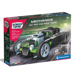 Clementoni Mechanical Laboratory - Hot Road & Race Truck Cle-75076Tr - 1