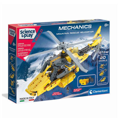 Clementoni Mechanical Laboratory - Rescue Helicopter Cle-75063Tr - 1