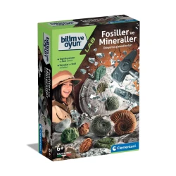 Clementoni Science And Play Fossils And Minerals Digging Set 64336 - 1