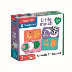 Clementoni Tr Little Match Animals And Tissues 16719 - 2