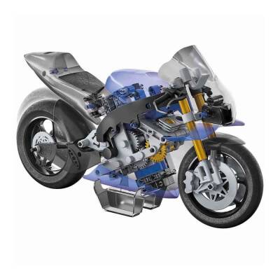 Clementoni Tr Mechanical Laboratory Yamaha M1 75084 - 3