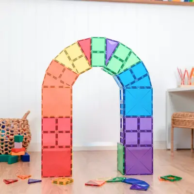 Connectix Rainbow Starter Set - 60 Pieces Con-Eu-60 - 6