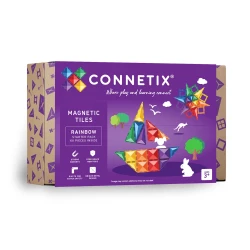 Connectix Rainbow Starter Set - 60 Pieces Con-Eu-60 - 1