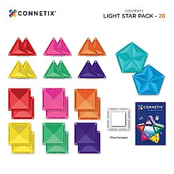 Connetix Light Star Pack Manyetik Bloklar - 28 Parça - 8