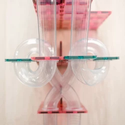 Connetix Pastel Ball Run Expansion Set - 80 Parca Con-Eu-P80Br - 5