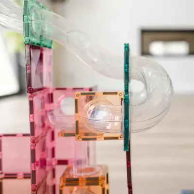 Connetix Pastel Ball Run Expansion Set - 80 Parca Con-Eu-P80Br - 7