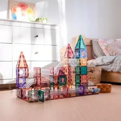Connetix Pastel Ball Run Set - 106 Parca Con-Eu-P106Br - 3