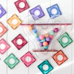 Connetix Pastel Ball Run Set - 106 Parca Con-Eu-P106Br - 5