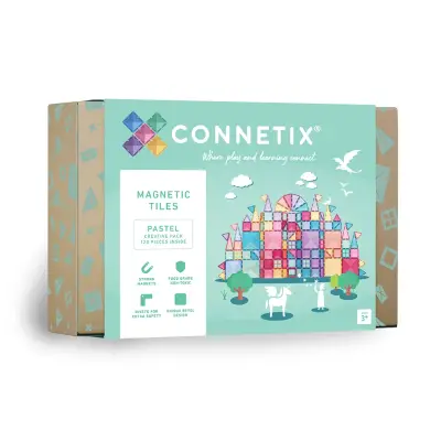 Connetix Pastel Creative Set - 120 Parca Con-Eu-P120 - 1