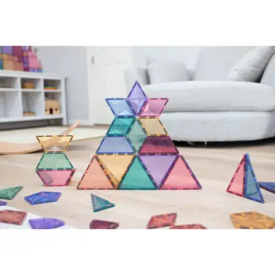 Connetix Pastel Shape Expansion Set - 48 Pieces Con-Eu-P48Se - 6
